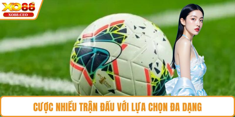 Cược nhiều trận đấu với lựa chọn đa dạng